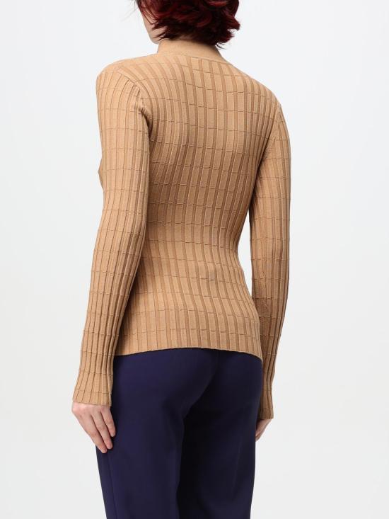  엘리자베타프랜치 스웨터 MK62S 032 Camel - ELISABETTA FRANCHI