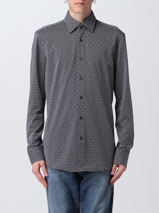  보스 긴팔 셔츠 50490363 404 Blue