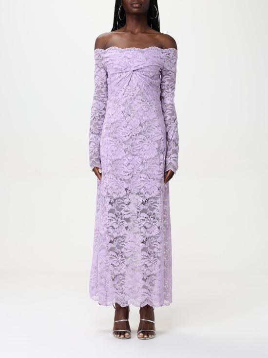 25FW 파코라반 롱 원피스 25PJRO065PA0170 P519 Lavander