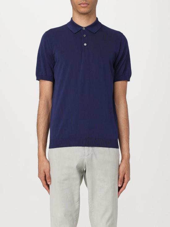 25FW 드루모어 폴로 티셔츠 D0GN202 770 Blue 1