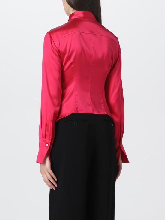 25FW 핑코 블라우스 100612ZR64 P46 Pink - PINKO