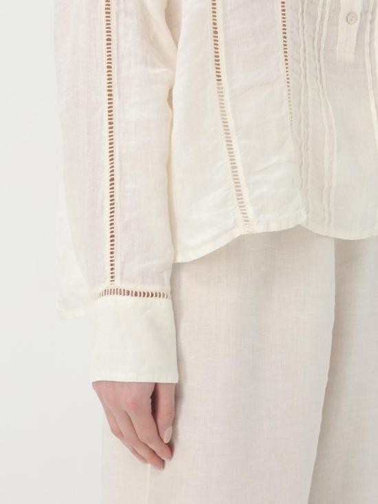 25SS 120 리노 블라우스 32ALIW19S6000B31732ALIW 000053 Milk - 120 LINO