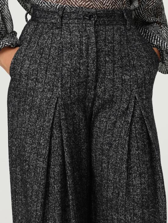 25FW 돌체앤가바나 스트레이트 팬츠 FTDC7TFRZAN S8051 Striped - DOLCE & GABBANA