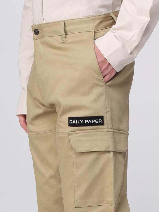 25FW 데일리 페이퍼 스트레이트 팬츠 2312032 TWILL Beige - DAILY PAPER