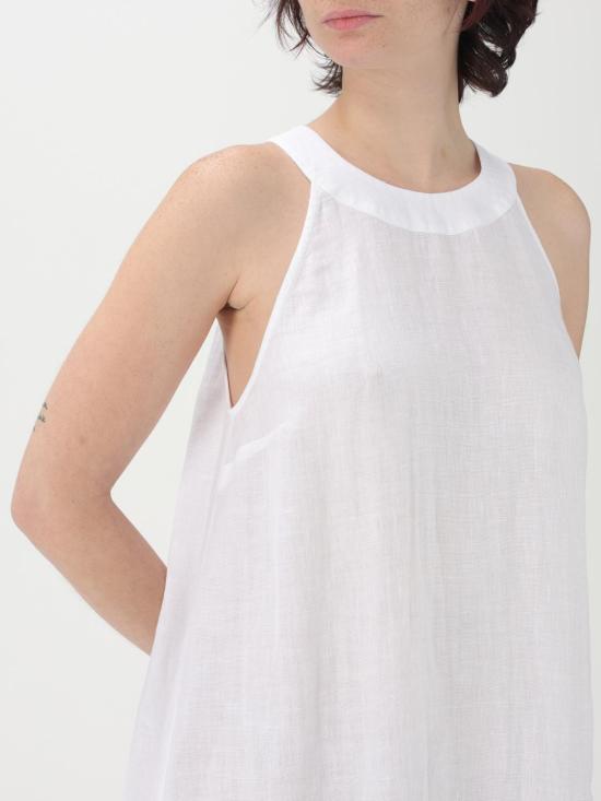 25SS 120 리노 롱 원피스 32ALIW40FV000011532ALIW 000050 White - 120 LINO