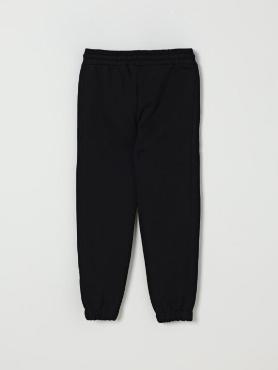 25FW [키즈] 엠에스지엠 트레이닝/조거 팬츠 F5MSJUFP023 110 Black - MSGM