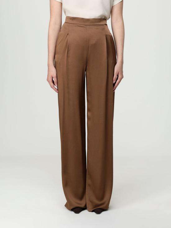 25FW 막스마라 스튜디오 스트레이트 팬츠 2526136023600 024 Brown