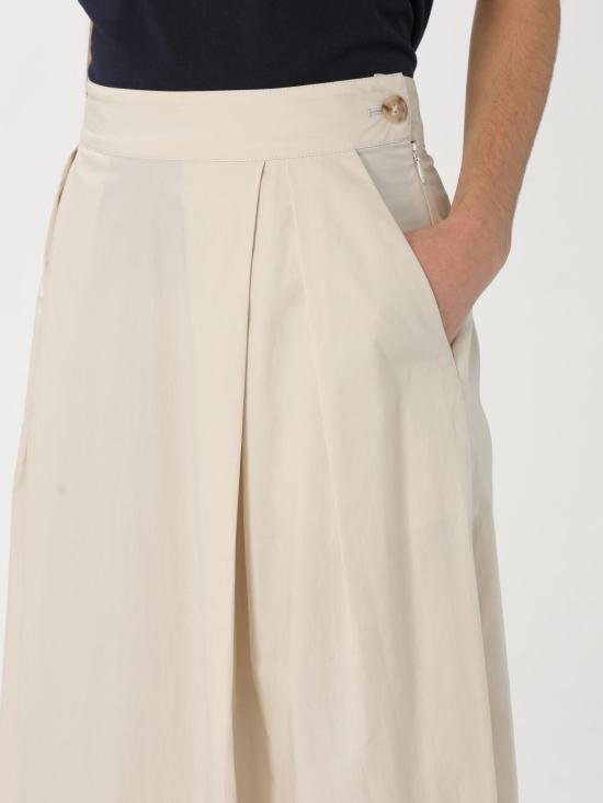 25FW 울리치 롱 스커트 CFWWSK0068FRUT3944 8867 Beige - WOOLRICH