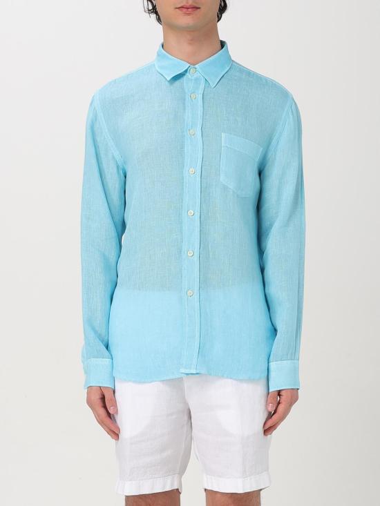 25SS 120 리노 긴팔 셔츠 32ALIM1425000011532ALIM S00020 Blue