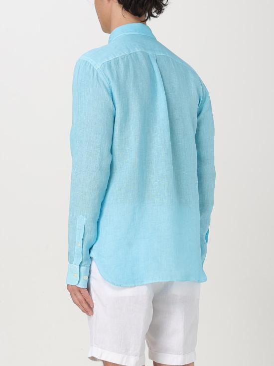 25SS 120 리노 긴팔 셔츠 32ALIM1425000011532ALIM S00020 Blue - 120 LINO