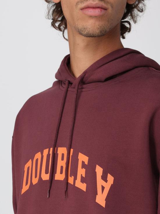 25FW 우드우드 긴팔 티셔츠 30251536 191525 Burgundy - WOOD WOOD