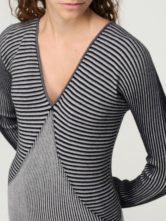 25FW 엠포리오 아르마니 스웨터 EW002744 AF20460 FC102 Black - EMPORIO ARMANI