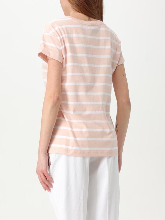 25SS 바버 반팔 티셔츠 LTS0670 PI35 Pink - BARBOUR