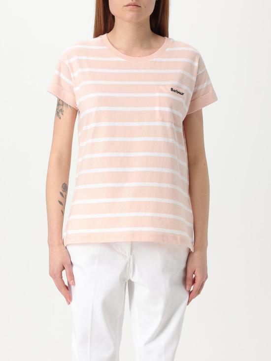 25SS 바버 반팔 티셔츠 LTS0670 PI35 Pink