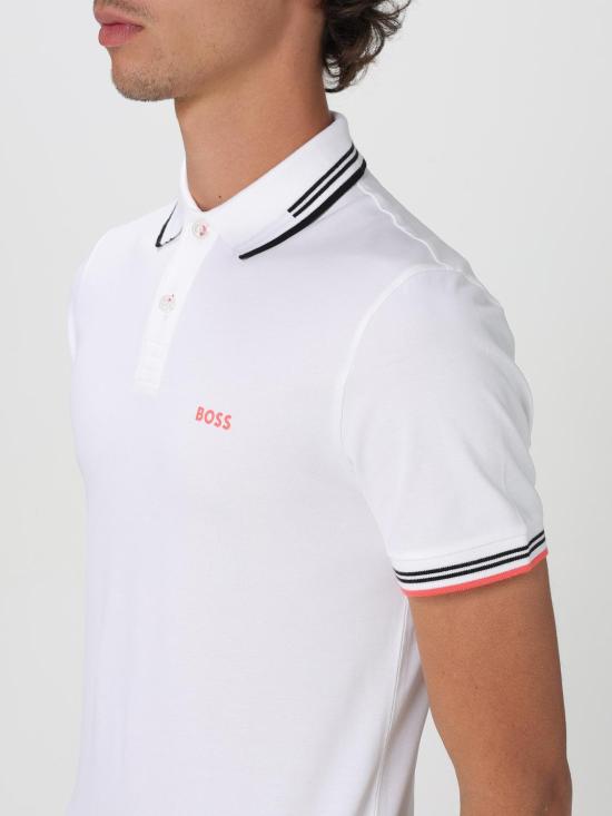 25SS 보스 폴로 티셔츠 50506193 102 Beige - BOSS