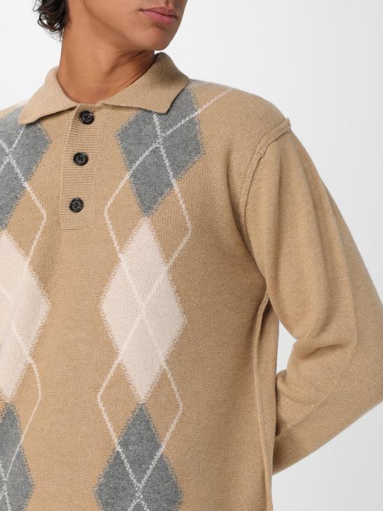 25FW 파올로페코라 긴팔 티셔츠 A055F002 U8A1 Beige - PAOLO PECORA