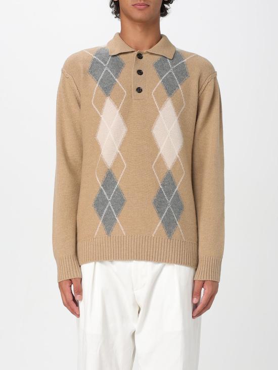 25FW 파올로페코라 긴팔 티셔츠 A055F002 U8A1 Beige