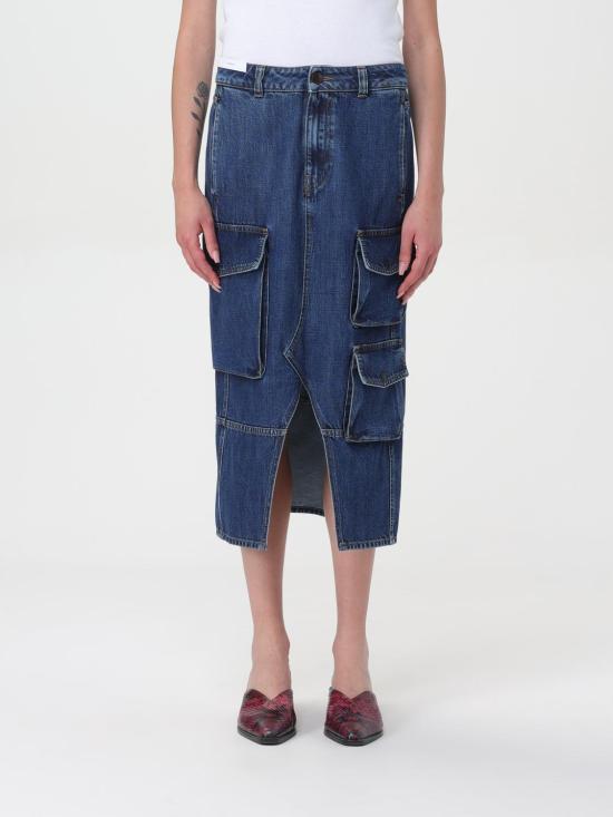  피티토리노 데님 스커트 C1GJGSZD0DENOA33 MM50 Blue