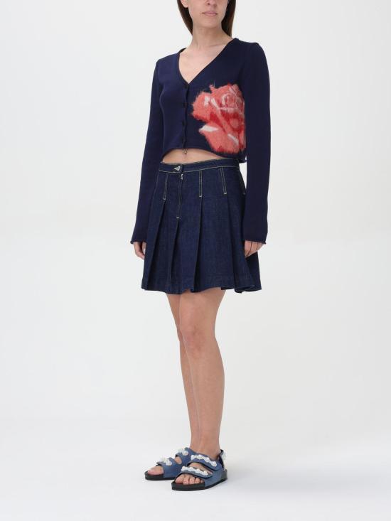  겐조 스웨터 FE52CA4573BM 77 Blue - KENZO