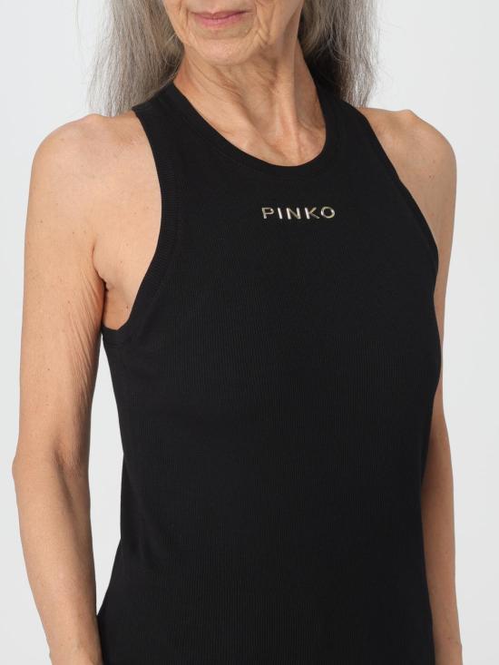 25FW 핑코 민소매 티셔츠 100822A15E Z99 Black - PINKO