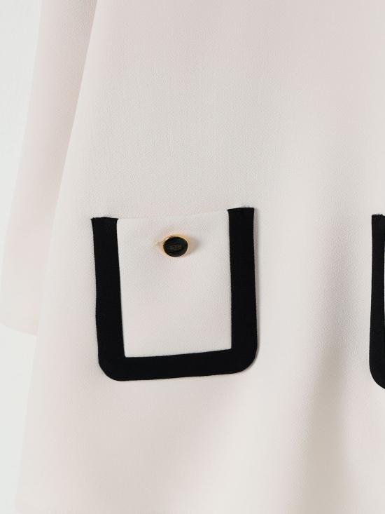 25FW [키즈] 엘리자베타프랜치 점프수트 EGAB2150GA085 D759 Milk - ELISABETTA FRANCHI