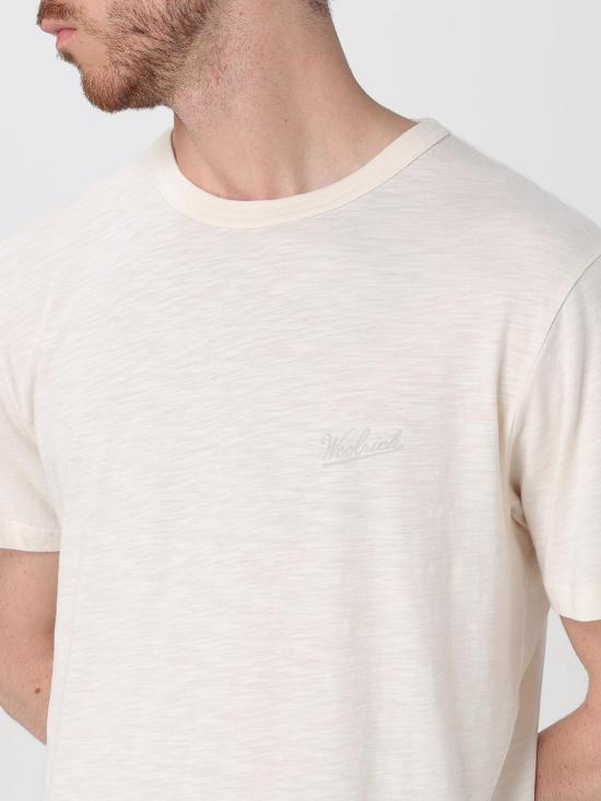 25SS 울리치 반팔 티셔츠 CFWOTE0161MRUT4061 8887 White - WOOLRICH