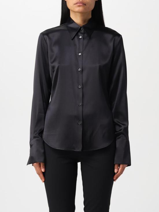 25FW 핑코 셔츠 100612ZR64 Z99 Black