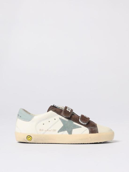 25FW [키즈] 골든구스 스니커즈 GYF00111F00742982977 White