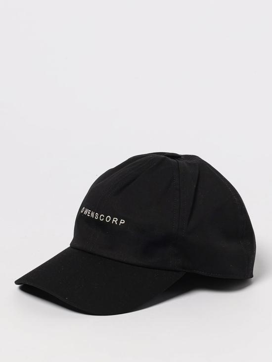 25FW 릭 오웬스 볼캡 RA02E0700TEEM7 0908 Black