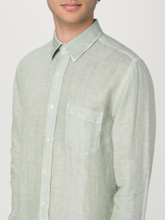 25SS 120 리노 긴팔 셔츠 32ALIM1425000011532ALIM S00030 Pistachio - 120 LINO