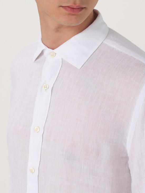 25SS 120 리노 긴팔 셔츠 32ALIM1311000011532ALIM 000050 White - 120 LINO