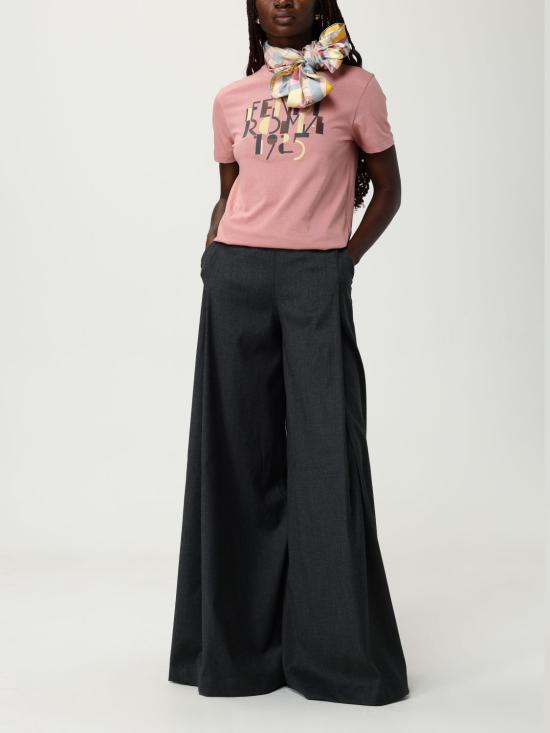 26SS 펜디 반팔 티셔츠 FS7254AVF9 F1T6N Pink - FENDI