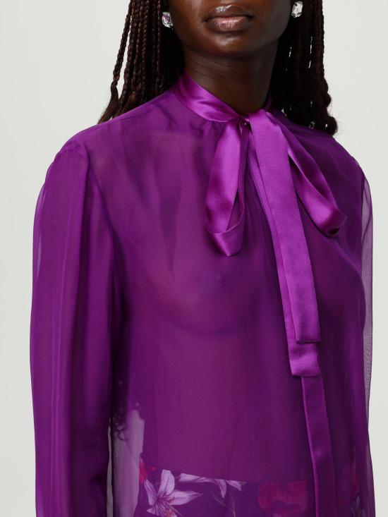 25FW 돌체앤가바나 셔츠 F5S81TFU1AT F0571 Violet - DOLCE & GABBANA