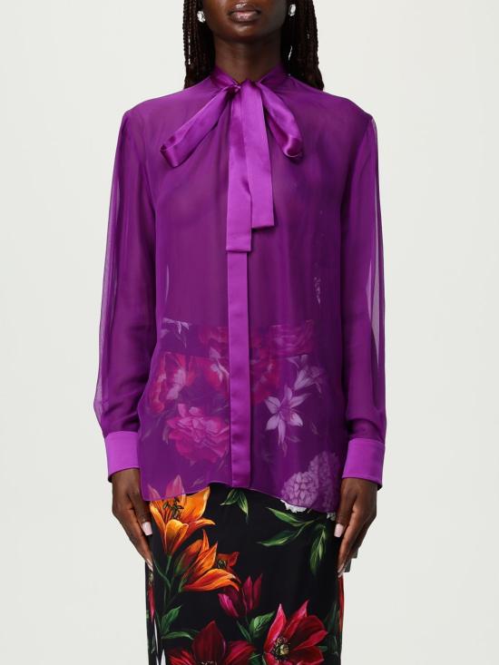 25FW 돌체앤가바나 셔츠 F5S81TFU1AT F0571 Violet