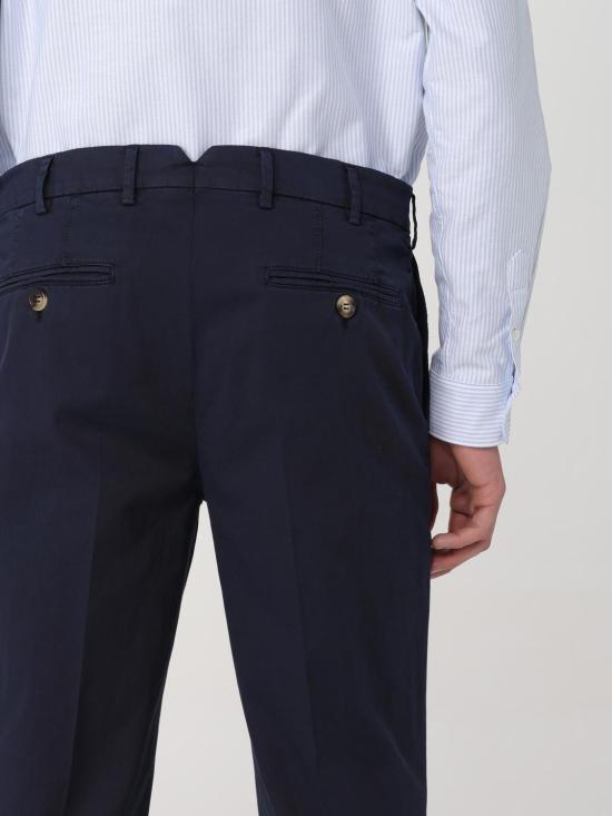 25FW 브루넬로 쿠치넬리 수트 팬츠 M289LI1770 C2517 Navy - BRUNELLO CUCINELLI