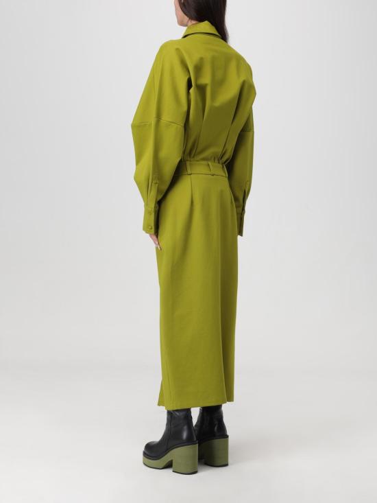  웰리 젱 롱 원피스 WWZDL122 G88 Green - WEILI ZHENG