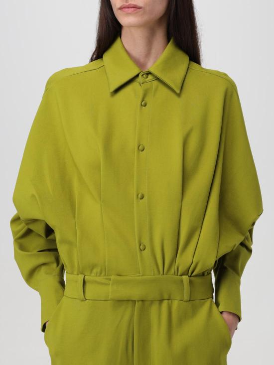  웰리 젱 롱 원피스 WWZDL122 G88 Green - WEILI ZHENG