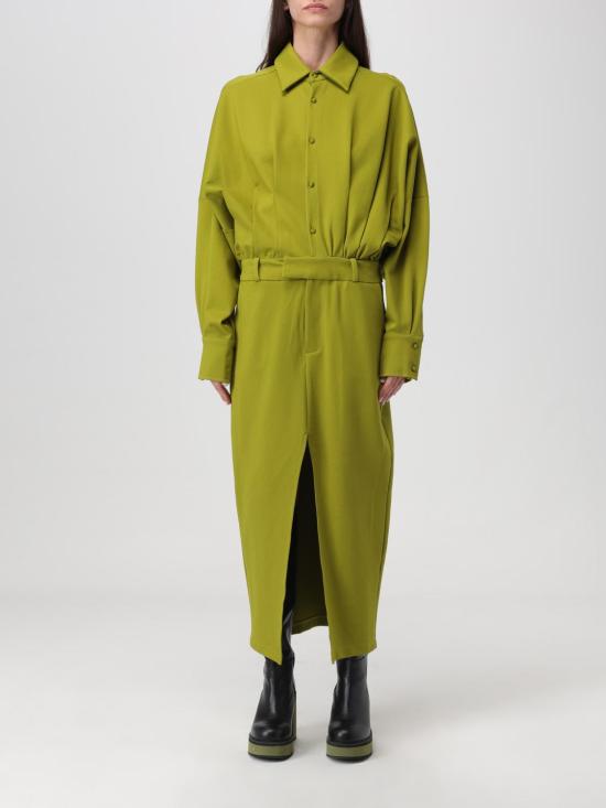  웰리 젱 롱 원피스 WWZDL122 G88 Green
