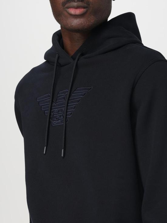 25SS 엠포리오 아르마니 긴팔 티셔츠 6D1M961JTAZ 0980 Blue - EMPORIO ARMANI