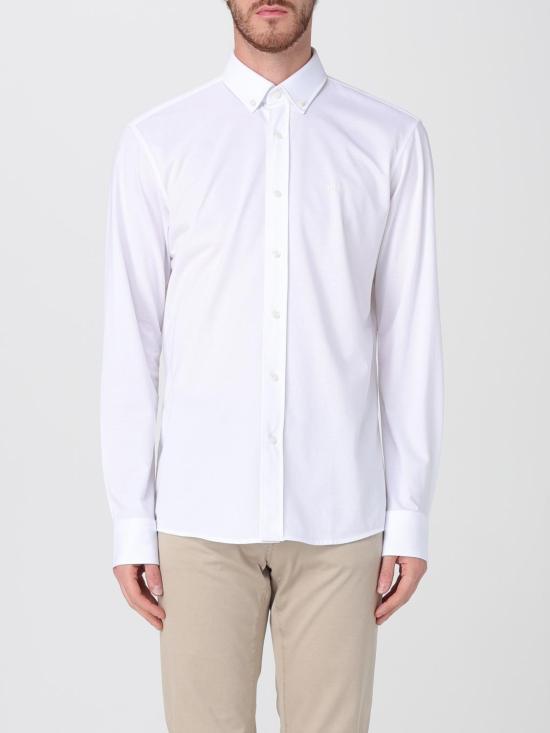 25SS 보스 긴팔 셔츠 50469378 100 White