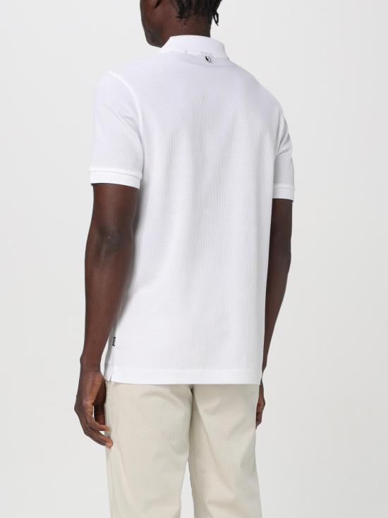  보스 폴로 티셔츠 50511588 100 White - BOSS