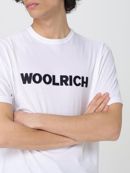 25FW 울리치 반팔 티셔츠 CFWOTE0158MRUT2926 8041 White - WOOLRICH