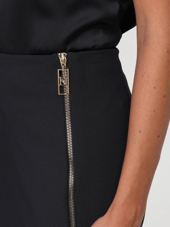  엘리자베타프랜치 미디 스커트 GO04746E2 110 Black - ELISABETTA FRANCHI