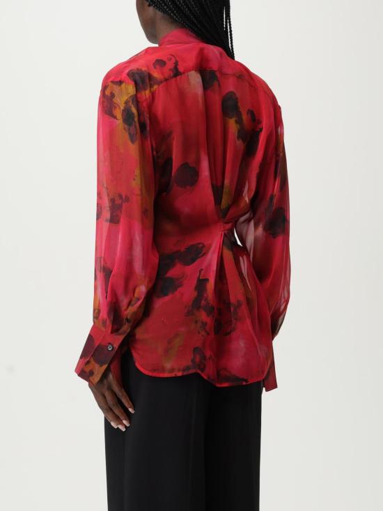 25FW 빅토리아 베컴 후드 티셔츠 1325WSH006594B 2913 Red - VICTORIA BECKHAM