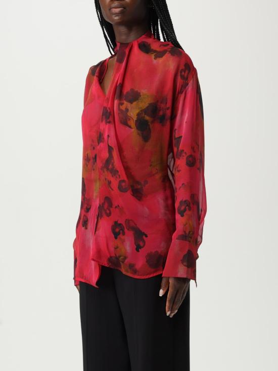 25FW 빅토리아 베컴 후드 티셔츠 1325WSH006594B 2913 Red - VICTORIA BECKHAM