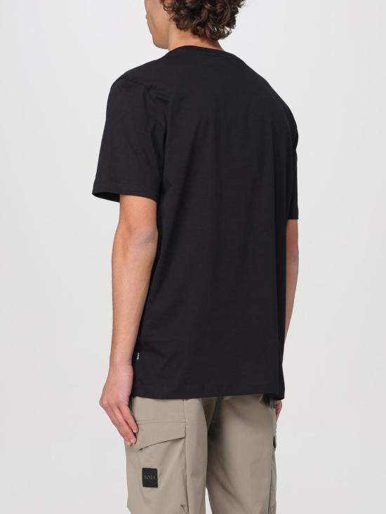 25FW 보스 반팔 티셔츠 50468972 001 Black - BOSS