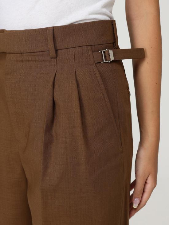 25FW 아미 스트레이트 팬츠 FTR818WV0066 216 Brown - AMI