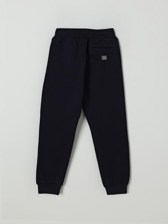 25FW [키즈] 돌체앤가바나 트레이닝/조거 팬츠 L4JPT0G7I2P B3681 Blue - DOLCE & GABBANA