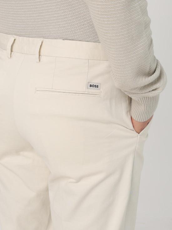  보스 스트레이트 팬츠 50487966 131 White - BOSS