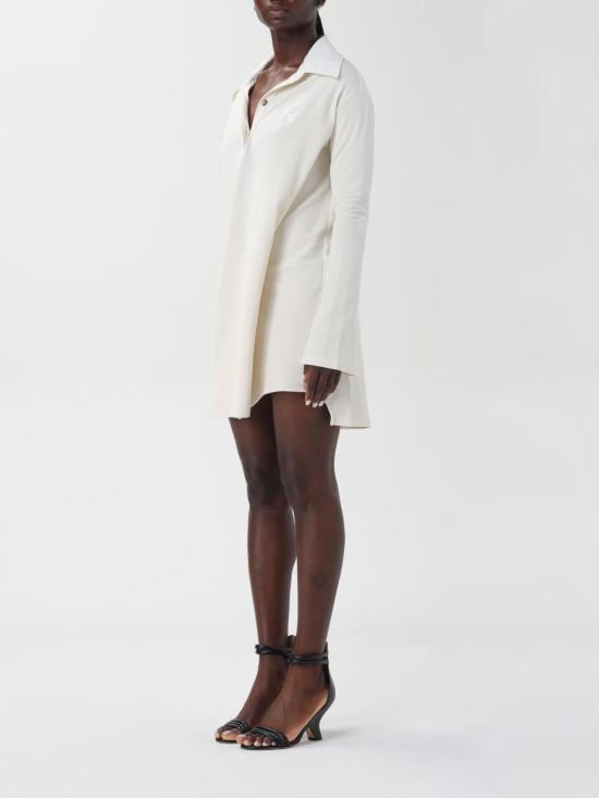  쿠레쥬 롱 원피스 224JBD073JS0141 0079 Beige - COURREGES